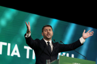 Νίκος Ανδρουλάκης στο συνέδριο ΠΑΣΟΚ: Η χώρα χρειάζεται σοσιαλδημοκρατική κυβέρνηση