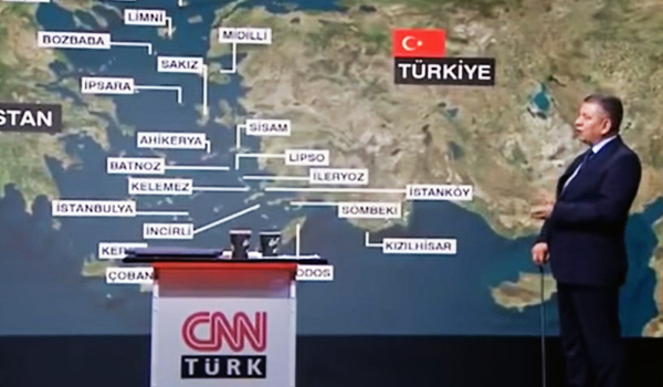 CNN Turk: Ρόδος, Χίος, Σάμος και Λέσβος πρέπει να αποστρατικοποιηθούν