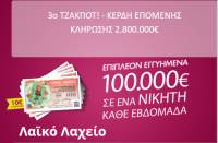 Λαϊκό Λαχείο: Η κλήρωση έδωσε 100.000 ευρώ στην Αττική