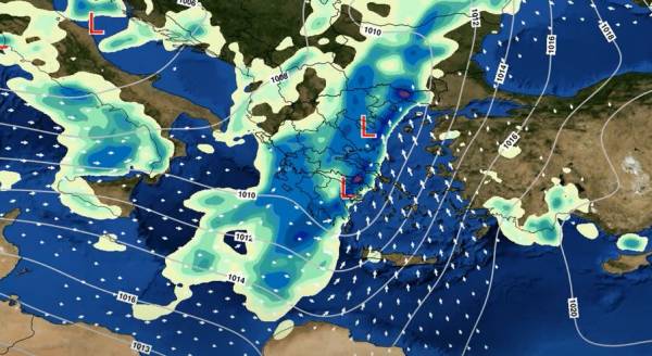 Κακοκαιρία σε δύο κύματα: Έντονα φαινόμενα με βροχές και καταιγίδες μέχρι τη Δευτέρα