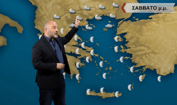 Σάκης Αρναούτογλου: Οι αλλαγές του καιρού, από την ψύχρα στη ζέστη