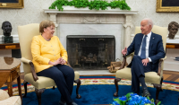 ΗΠΑ: Ο Μπάιντεν υποδέχτηκε την «καλή φίλη» Άγκελα Μέρκελ στον Λευκό Οίκο
