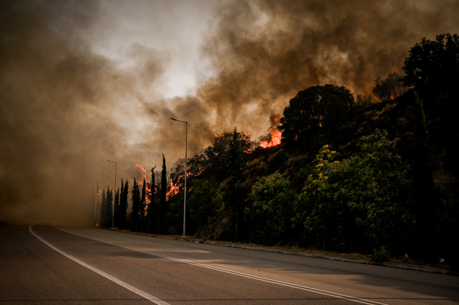 Φωτιά στη Λαμία: Συναγερμός για αναζωπύρωση - Ήχησε το 112