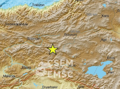 Σεισμός 5,4 Ρίχτερ στην Τουρκία