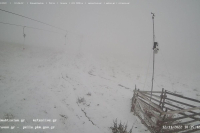 Καιρός: Έπεσαν τα πρώτα χιόνια - «Στα λευκά» Παρνασσός, Καϊμάκτσαλαν και ορεινά χωριά των Τρικάλων