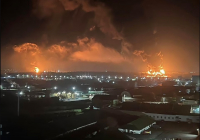 Ρωσία: Στις φλόγες πετρελαϊκή εγκατάσταση ύστερα από πιθανή ουκρανική πυραυλική επίθεση (Βίντεο)
