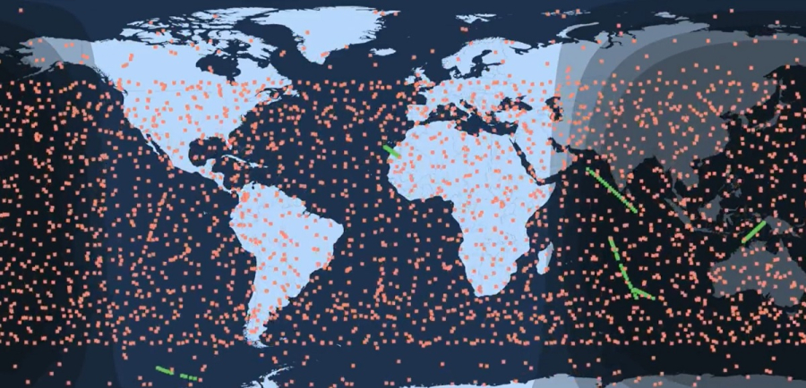 Starlink: Οι 5.000 δορυφόροι του Έλον Μασκ «αγκαλιάζουν» τη Γη - Εντυπωσιακό βίντεο