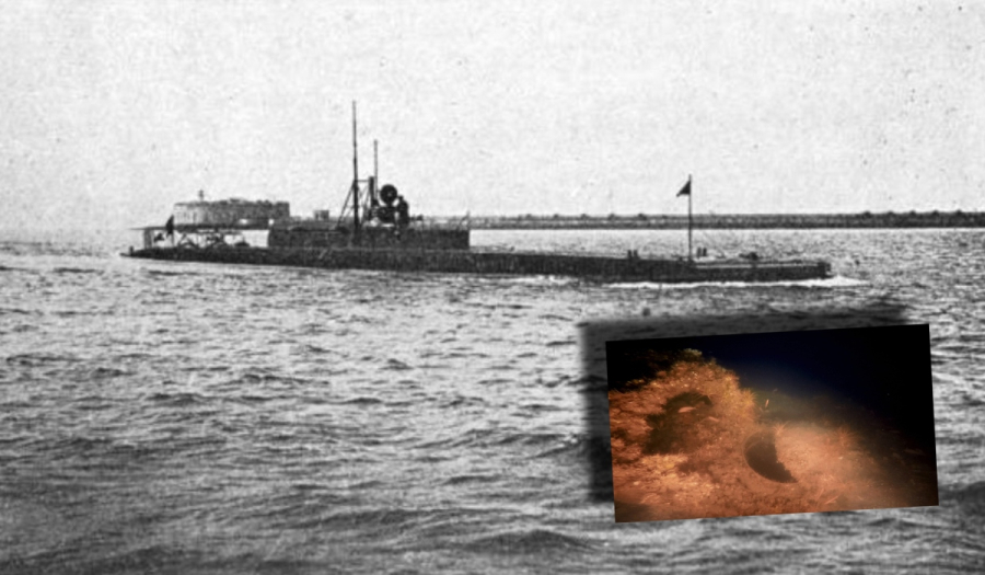 Υποβρύχιο του Α&#039; Παγκοσμίου Πολέμου βρέθηκε στον Θερμαϊκό - «Ατόφιο, σαν να πάγωσε ο χρόνος το 1918»