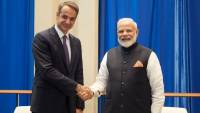 Συνάντηση Μητσοτάκη με τον πρωθυπουργό της Ινδίας - Στο τραπέζι η ενίσχυση των οικονομικών σχέσεων