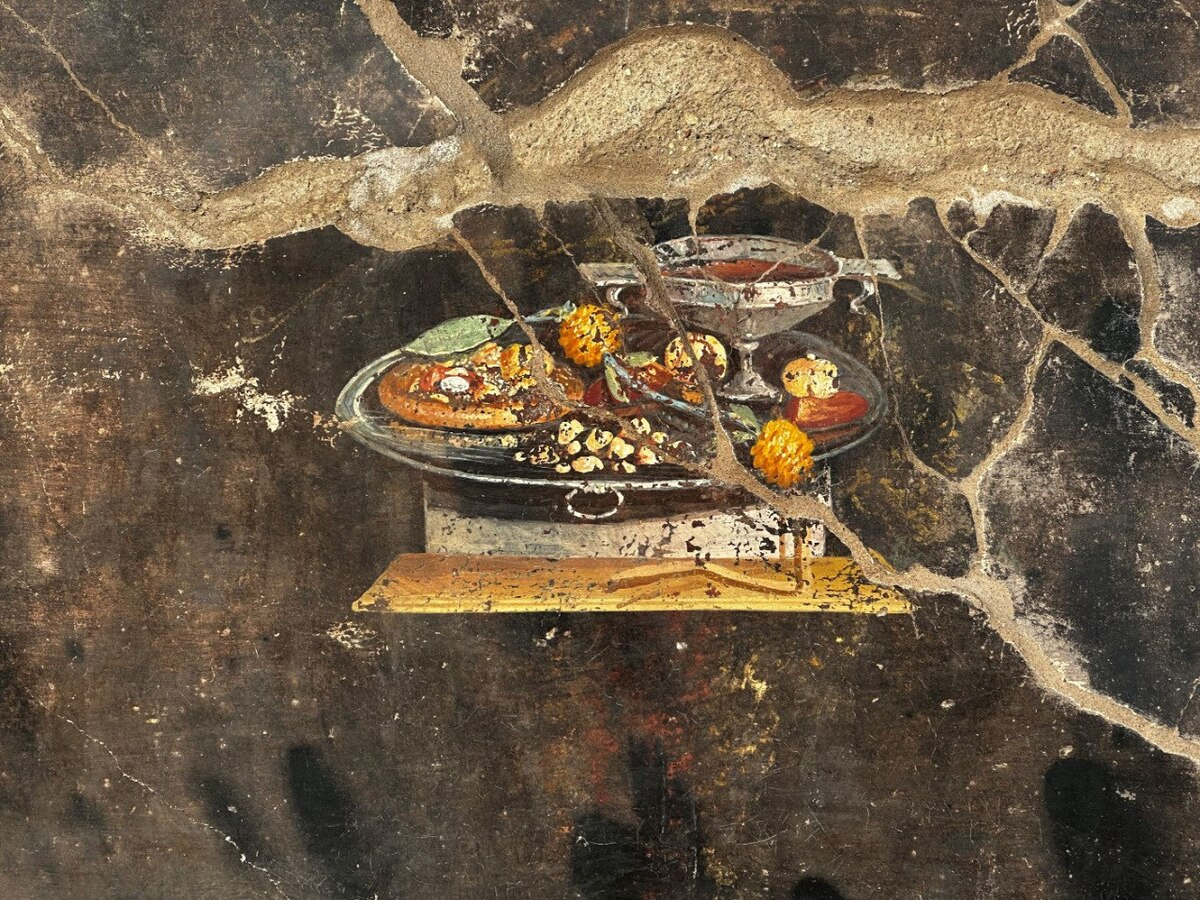 Πομπηία: Αρχαιολόγοι ανακάλυψαν τον πρόγονο της πίτσας σε πίνακα