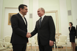 Τσίπρας σε Πούτιν: Η ιστορική συνεργασία Ελλάδας - Ρωσίας παραμένει αναγκαία