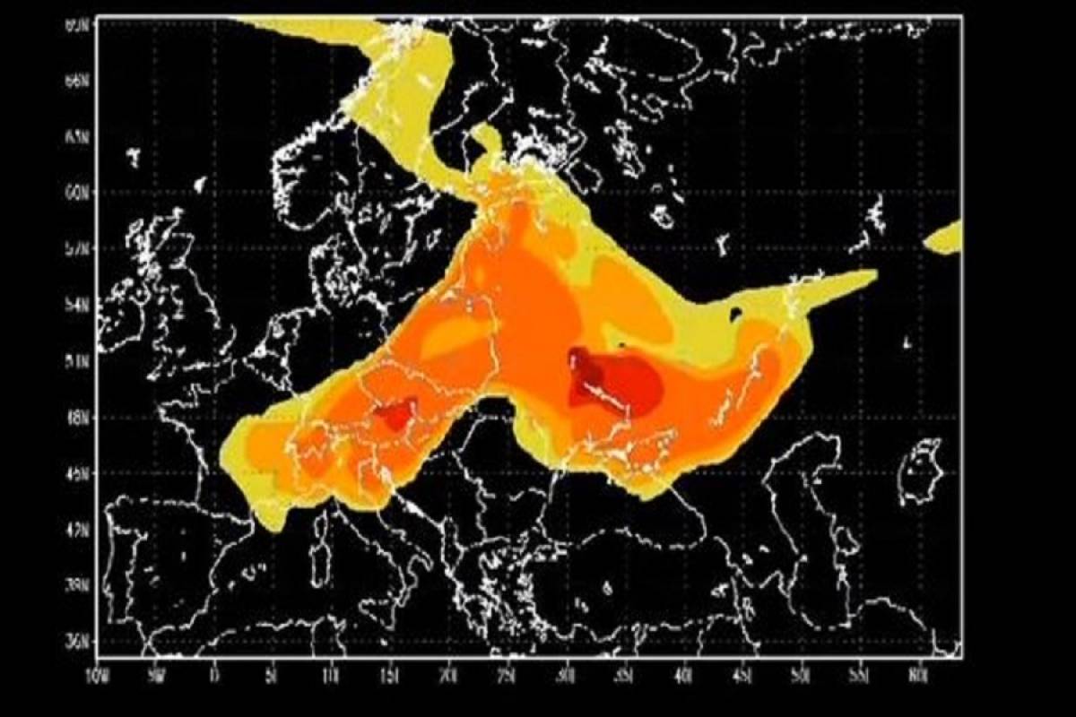 Χάρτης: Πόσο επηρεάστηκε η Ελλάδα από τη ραδιενέργεια του Τσέρνομπιλ