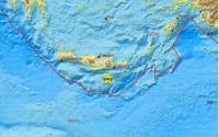 Σεισμός τώρα νότια της Κρήτης