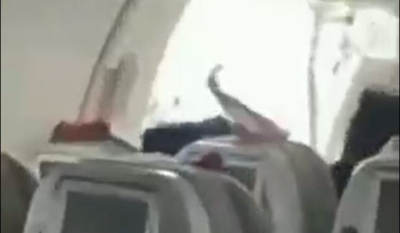 Πτήση «εφιάλτης»: Άνοιξε πόρτα αεροπλάνου στον αέρα