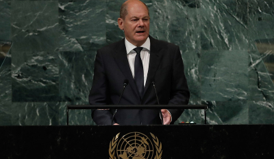 Ο Σόλτς ζητά να δοθεί στη Γερμανία μόνιμη θέση στο Συμβούλιο Ασφαλείας του ΟΗΕ