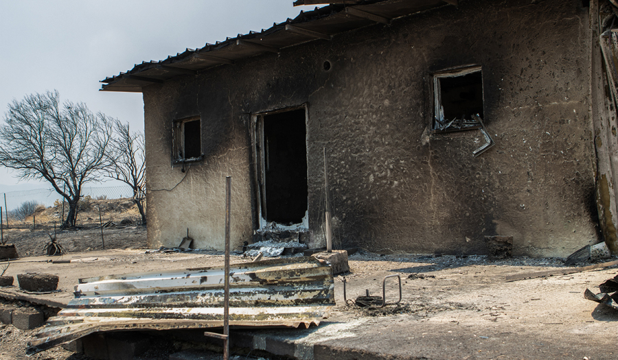Ρόδος: Ολοκληρώθηκε η βασική φάση καταγραφής των ζημιών στις περιοχές που επλήγησαν από τη φωτιά