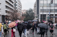 Κακοκαιρία live πορεία: Πότε έρχεται στην Αττική με βροχές και χιόνια