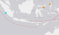 Σεισμός 5,7 Ρίχτερ ανοιχτά του Μπενγκούλου στην Ινδονησία