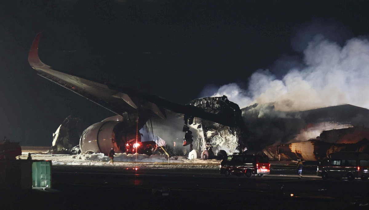 Τραγωδία στην Ιαπωνία: Ηχητικό ντοκουμέντο δευτερόλεπτα πριν από την σύγκρουση των αεροπλάνων