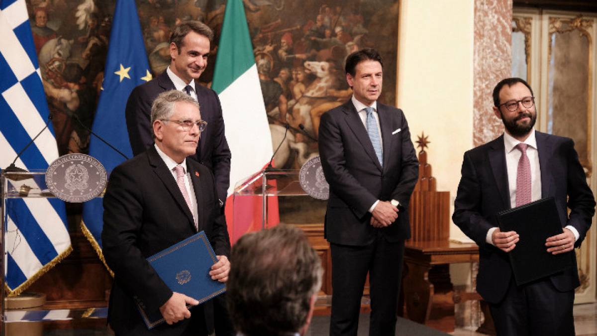 Συμφωνία ενεργειακής συνεργασίας υπέγραψαν Ελλάδα και Ιταλία - Τι προβλέπει