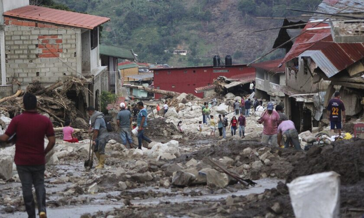 Βενεζουέλα: Τουλάχιστον οκτώ νεκροί από τις πλημμύρες στο βορειoδυτικό τμήμα της χώρας