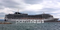 Κατάκολο: Κρουαζιερόπλοιο με 3.256 επιβάτες προσάραξε στο λιμάνι (βίντεο)