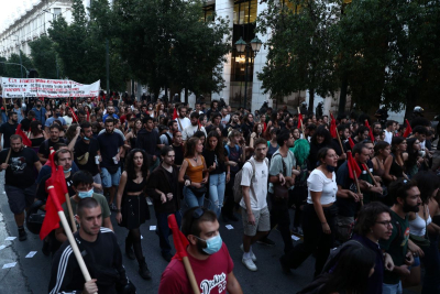 Προπύλαια: Φοιτητικό συλλαλητήριο κατά της Πανεπιστημιακής Αστυνομίας