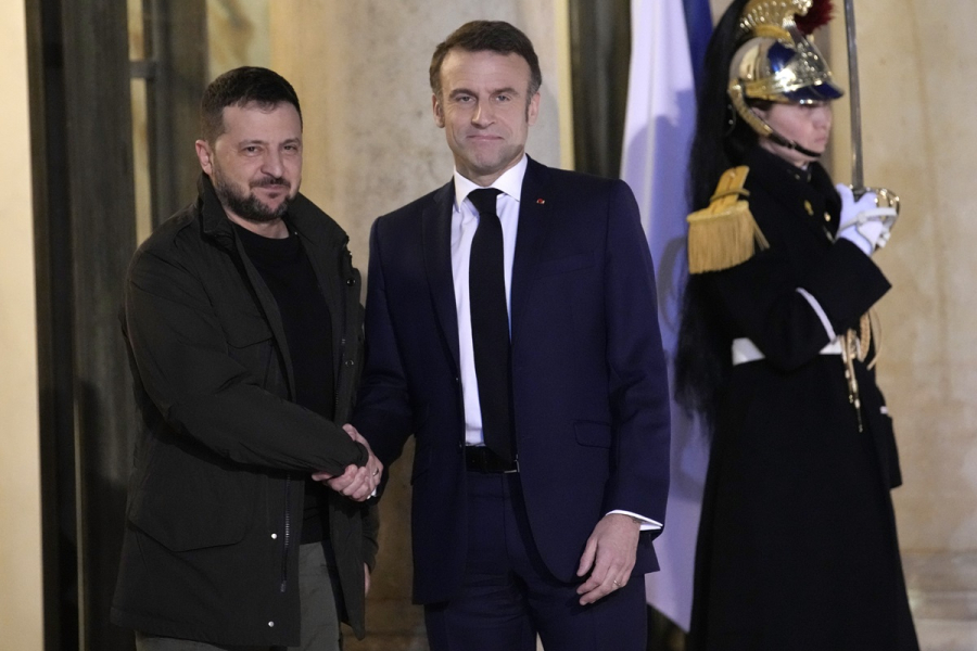 Νέα συμφωνία ασφάλειας και αμυντικής συνεργασίας Γαλλίας - Ουκρανίας: Η δήλωση Μακρόν για τον Ναβάλνι