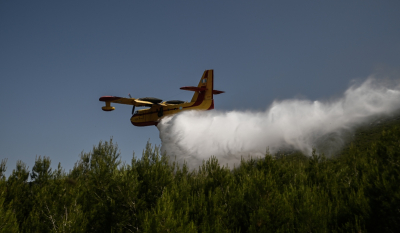 Φωτιά τώρα κοντά στο Ναύπλιο - Σηκώθηκαν δύο αεροπλάνα