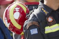 ΕΜΑΚ: Υποδοχή στους πυροσβέστες που επέστρεψαν από την Αλβανία