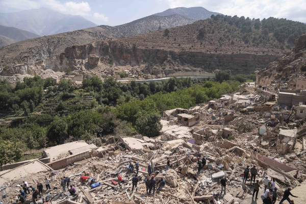 Μαρόκο: Το πριν και το μετά της απόλυτης καταστροφής από τον σεισμό - Συγκλονιστικό βίντεο
