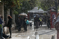 Κακοκαιρία Live: Οι περιοχές με καταιγίδες και χιόνια - Τι θα γίνει στην Αθήνα