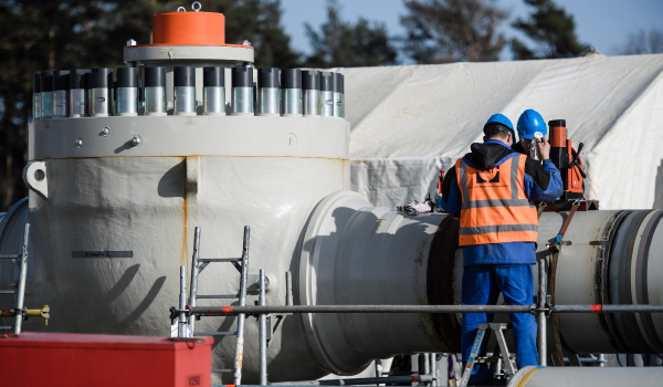 Nord Stream 2: Έτοιμη να λειτουργήσει η πρώτη γραμμή του αγωγού