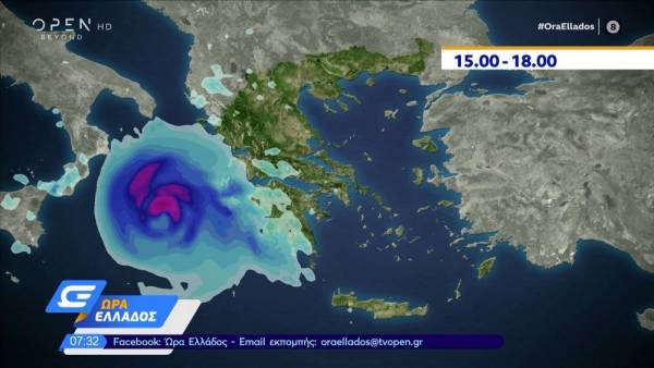Κλέαρχος Μαρουσάκης: Ο μεσογειακός κυκλώνας «Ιανός» έρχεται με 100 χλμ την ώρα