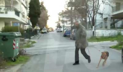 Στάθης Παναγιωτόπουλος: Δεν πήγε στο δικαστήριο, αλλά έβγαλε βόλτα τον σκύλο του