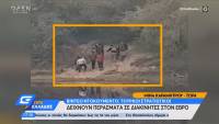 Βίντεο ντοκουμέντο: Τούρκοι στρατιωτικοί δείχνουν περάσματα σε διακινητές στον Έβρο
