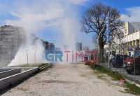 Επεισόδια στη Θεσσαλονίκη: Ένταση και χημικά