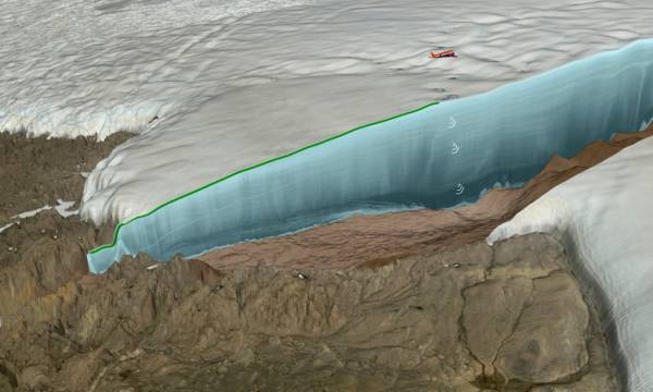 Κρατήρας διαμέτρου 31 χιλιομέτρων κάτω από τους πάγους της Γροιλανδίας!