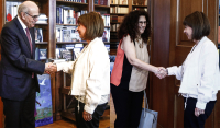 Με τους υπουργούς Επικρατείας και Εσωτερικών συναντήθηκε η Σακελλαροπούλου ενόψει εκλογών
