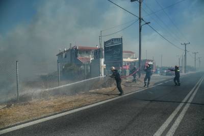 Φωτιά στην Κερατέα: Έκλεισαν δρόμοι - Οι έκτακτες κυκλοφοριακές ρυθμίσεις