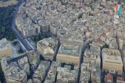 Η Αθήνα τον Αύγουστο, χωρίς κυκλοφοριακό και ρύπανση - Βίντεο Drone