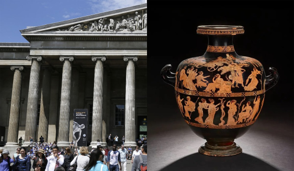 Οι Βρετανοί μας... δανείζουν την Υδρία του Μειδία - Στο μουσείο της Ακρόπολης μετά από 250 χρόνια