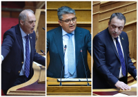 «Ου κλέψεις»: Βαριές κουβέντες στη Βουλή μεταξύ Λύσης, Νίκης και Σπαρτιατών