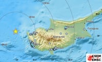 Σεισμός 4,9 Ρίχτερ στην Κύπρο
