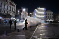 Επεισόδια στο κέντρο της Αθήνας στο πανεκπαιδευτικό συλλαλητήριο