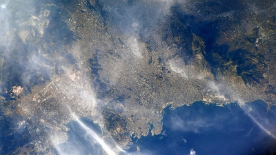 Η Αθήνα από το διάστημα: Η εντυπωσιακή φωτογραφία Αμερικανού αστροναύτη