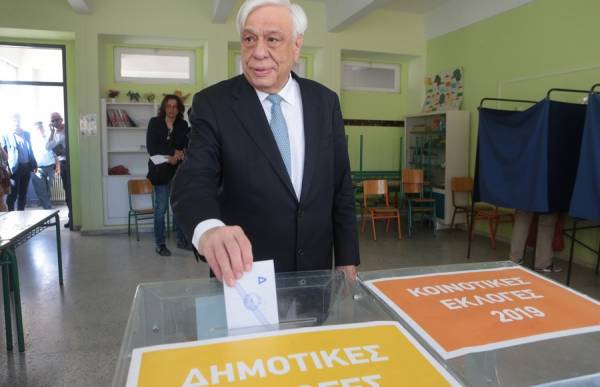Ψήφισε ο Προκόπης Παυλόπουλος