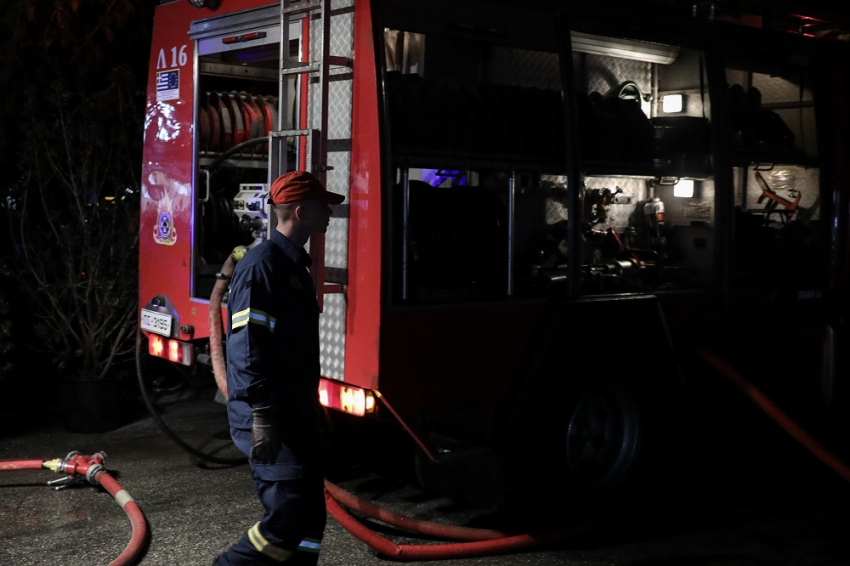 Φωτιά σε λεωφορείο, δεν κινδύνευσαν οι επιβάτες