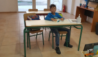 Μαθράκι: Ο 9χρονος Τάσος θα παρελάσει μόνος του - Είναι ο μοναδικός μαθητής του νησιού
