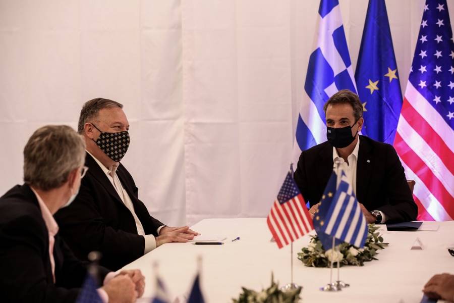 Μητσοτάκης: Έχει έρθει η ώρα της διπλωματίας - Πομπέο: Πυλώνας σταθερότητας η Ελλάδα
